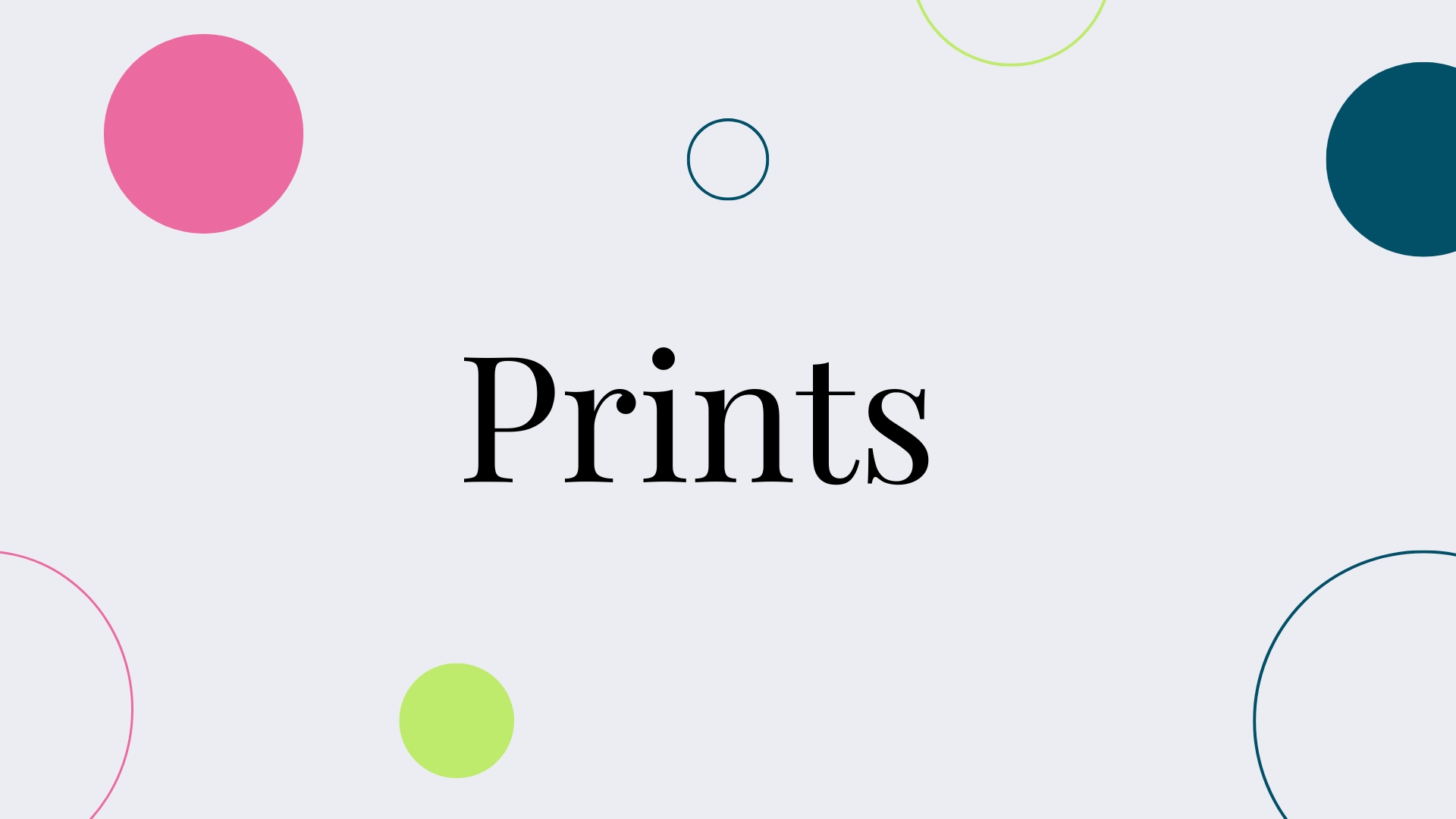 Graphic Design sample work